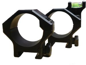 Hawkins Precision Ultra-Light Tactical Picatinny Style Offset Level Cap Rings Aluminum Matte - 165202