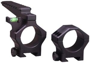 Hawkins Precision 36mm Heavy Tactical Scope Rings, 1.0in, Black, 914-0002