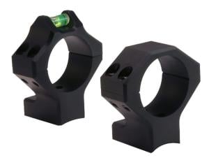 Hawkins Precision 30mm Tikka Long Range Hybrid Rings, Low, 5in, Black, 910-30-H-Tikka-4-2