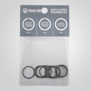 Dead Air Armament Muzzle Device Alignment Set Shim Kit 5/8x24 Matte Finish