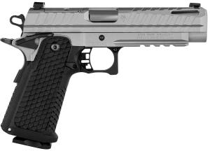 Live Free Armory LFAPF81207P Apollo 11 9mm Luger 17+1 4.90" Stainless Steel Ported Barrel Elite Gray Cerakote Optic Cut/Serrated Stainless Steel Slide & Steel Frame With Beavertail & Picatinny Rail Aggressive Texture Grip
