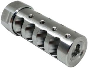 American Precision Arms Micro Bastard Gen 3 The Answer Muzzle Brake, .223, 9/16x24, Stainless, G3A9622S