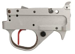 KIDD Innovative Design Two Stage Trigger Unit For Ruger 1022, Straight Extended, Silver Red, TG2-S-RS-X