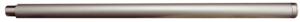 KIDD Innovative Design Non-Fluted 20 Inch Match Stainless Steel Bull Barrel Bead, Blasted, Silver, 22BRL-SS-20-BB