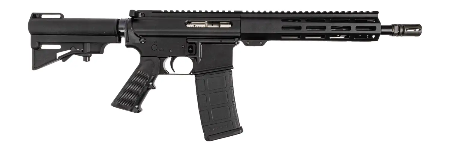 Dpms Panther Arms DP51655231683 DP15 Shortacle 300 AAC Blackout 301 1050 Black Nitride Threaded Barrel Black Hardcoat Anodize Aluminum Receiver wPicatinny Rail MLOK Handguard Black Polymer Ad