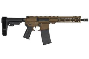 CMMG Banshee MK4 5.56mm AR-15 Pistol with Midnight Bronze Cerakote Finish and 10.5 Inch Barrel