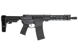 CMMG Banshee MK4 5.56mm AR-15 Pistol with Sniper Grey Cerakote Finish and 10.5 Inch Barrel