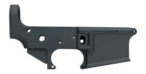 White Label Armory WLA-LOW-1031-01 Forged Lower Receiver Multi Black Hardcoat Anodize AR-15