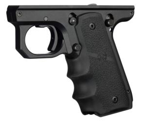 Volquartsen Firearms VC Target Frame, 1911 Style for Ruger MK, Hogue Grips, Black Alloy, VC45NF-H-B