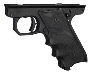 Volquartsen Firearms VC Target Frame, Target 22 Style for Ruger MK, Hogue Grips, Black Alloy VC3NF-H-B