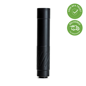 Silencer Central Banish BANISH46V2 Banish 46-V2 .460 cal 1.59" Black Titanium/Stainless Steel 5/8"x24