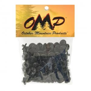 October Mountain Slotted Kisser, Black 9/16 in. 100 pk., 33213