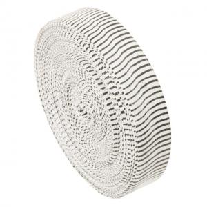 October Mountain VIBE Silencers, White/Black 85 ft. Roll, 60971