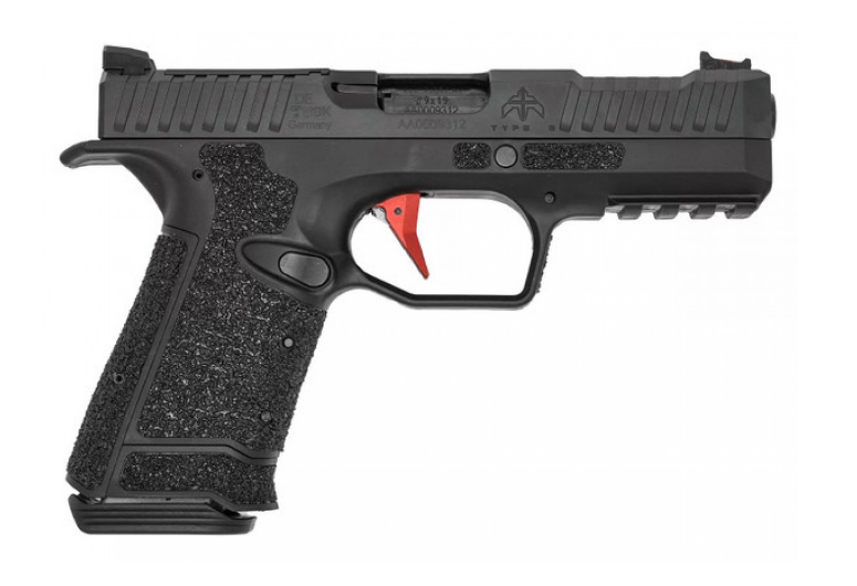 Archon Firearms Type-B 9mm 4.3" Ported Barrel 15/15/18 Rds Pistol w/ Performance Trigger, Black