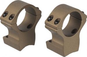 Talley X-Bolt Hells Canyon Riflescope Rings, 1in, High, Burnt Bronze Cerakote, HC950735