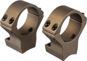 Talley X-Bolt Hells Canyon Riflescope Rings, 30mm, High, Burnt Bronze Cerakote, HC750735