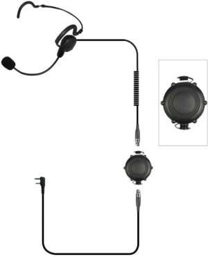 Code Red Cqb Mod Headset W/ Waterproof Ptt - CRD23788