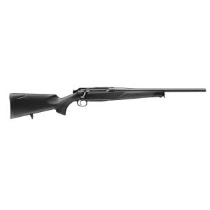 Sauer 80117640 505 XT Full Size 375 H&H Mag 2+1 24" Titanium Gray Steel Barrel, Saddle Mount Steel Receiver, Black Fixed Synthetic Stock