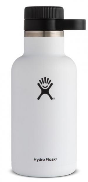 Hydro Flask 64oz Beer Growler, White, G64110