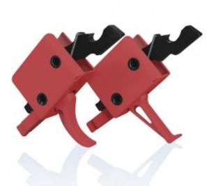 CMC Triggers AR-15 Drop-in Single Stage Trigger Group, Curved,3.5lb Pull Weight, Red, 91501 RED