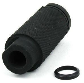 Tacfire .308 5/8inX24 Thread Krinkov 1-Piece Muzzle Brake w/Crush Washer/Steel, Black MZ1007-3B