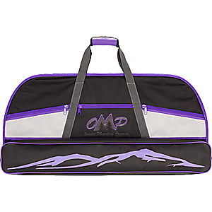 October Mountain Products 36" Bow Case Black/Dark Purple - Bow Accessories at Academy Sports