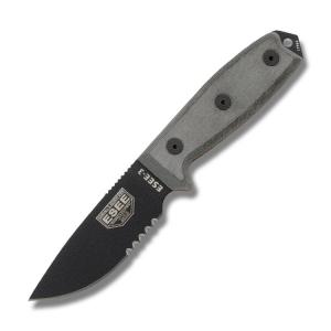 ESEE Knives ESEE-3 Black Coated Blade with OD Green Handle