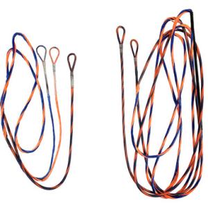 FirstString Genesis String and Cable Set Blue/ Flo Orange 5A25-AM-0110156