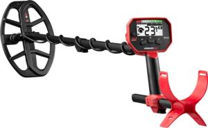 Minelab Minelab Vanquish 340 Metal Detector, Black/Red, 3820-0001