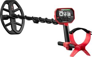Minelab Minelab Vanquish 440 Metal Detector, Black/Red, 3820-0002