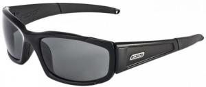 ESS CDI Sunglasses, Polarized Mirrored Gray Lenses, Black Frame 740-0529