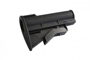 JE Machine Tech 4-Position Micro Buttstock, Mil-Spec, Black, PS-ST9B