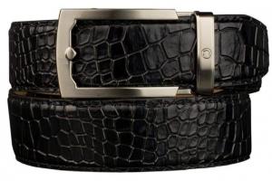 Nexbelt Crocodile Dress Belt, Non-EDC, Black, PCR1699