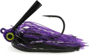 Missile Baits Ike's Mini Swim Jig, 3/16oz, Junebug, MJMSW316-JNBG