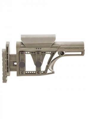 Luth-AR MBA-1 Modular Buttstock Assembly w/ 3-Axis Butt Plate, FDE, MBA-1F-3AX