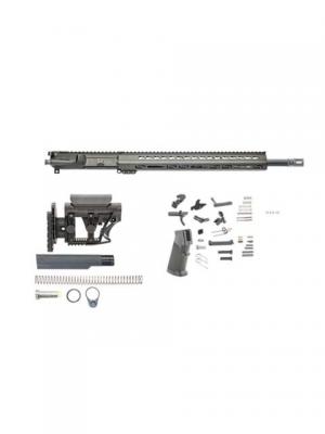 Luth-AR AR-15 Complete MARK 12 Barrel Kit w/ Collapsible Stock, 18 inch, .223/5.56, 1-9 Twist, 1/2x28, KeyMod, Black, RKM12-18-3