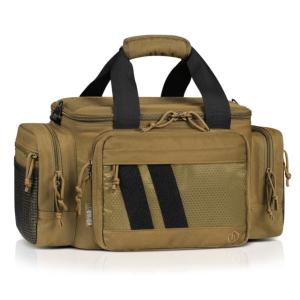 Savior Equipment Specialist Pistol Range Bag, Dark FDE, RA-3GUN-WS-TN