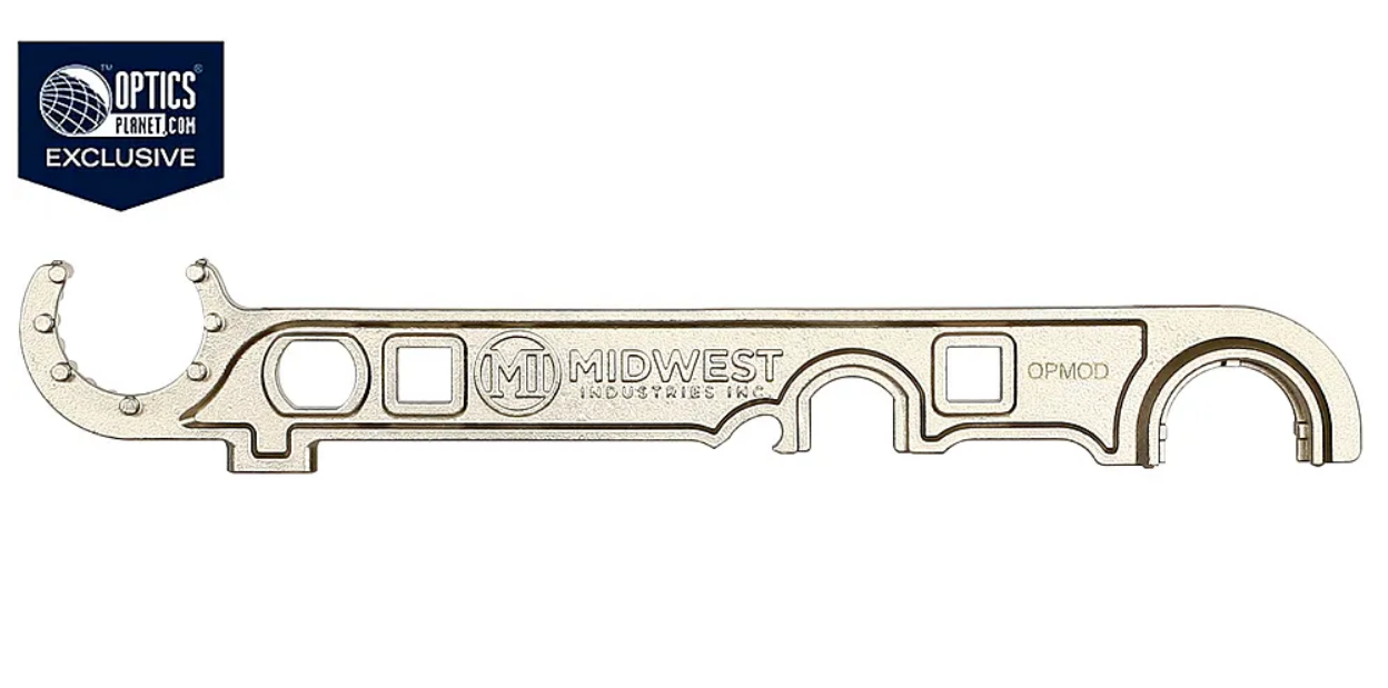 Midwest Industries OPMOD Professional Armorer's Wrench MI-ARAW-NICKEL - $49.87 + Free Shipping