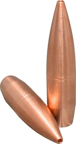 Cutting Edge Bullets Match Tactical .308 Caliber 168 Grain Solid Copper Match Rifle Bullets, 50 Rounds, MTAC 308 168