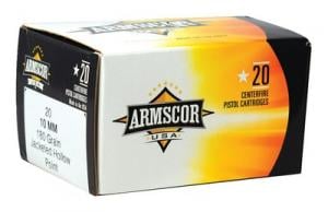 Armscor Ammunition 10MM 20rds 180gr JHP