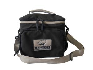 Yukon Outfitters Lunch Box Soft Cooler, Black/Silver, MGDYC83