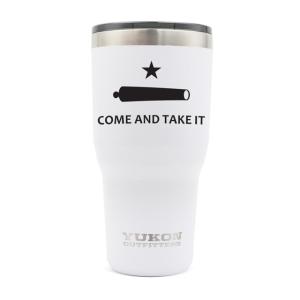 Yukon Outfitters 30oz Tumbler, Come and Take It-White, MGYT30WHTCATI