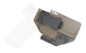FDO Industries The Paladin IWB Kydex Holster for FN 509 w/ claw and Optic Cut, Flat Dark Earth, 2673