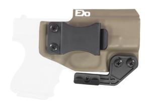 FDO Industries The Paladin IWB Kydex Holster for Glock 26/27 w/ claw and Optic Cut, Flat Dark Earth, 2970
