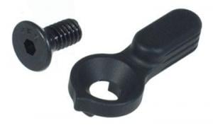 JP Enterprises Adjustable AR Safety For Ambi Use Lever And Screw Only, Black JPFC-SL1