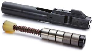 JP Enterprises EnhancedBolt Bolt Carrier Group, 9mm, QPQ Finish, Short Stroke Heavy SCS System JPSCS2-9SS-5H2 - 2 Tungsten/ 3 Steel Masses, Black, JPBC-9SL-5H2SS