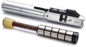 JP Enterprises EnhancedBolt Bolt Carrier Group, 9mm, Polished SS Finish, Short Stroke SCS System JPSCS2-9SS-5 - 5 Steel Masses, Silver, JPBC-9SL-SP5SS