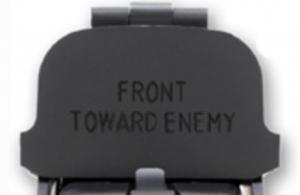 GG&G EOTech Lens Cover, Front Toward Enemy Logo - EOTech XPS Series GGG-1272FTE