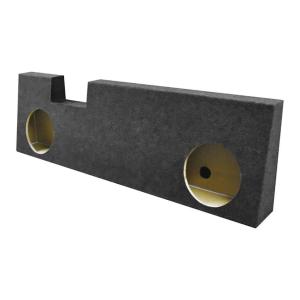 Qpower Ford Super Duty 2004-2013 2 Hole 10" Empty Woofer Box. Berhind Seat!