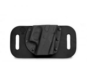 CrossBreed Holsters Snapslide OWB Holster for Ruger SR9, SR40, SR45, Right Hand, Black Cowhide, SSH-R-2216-X-CB